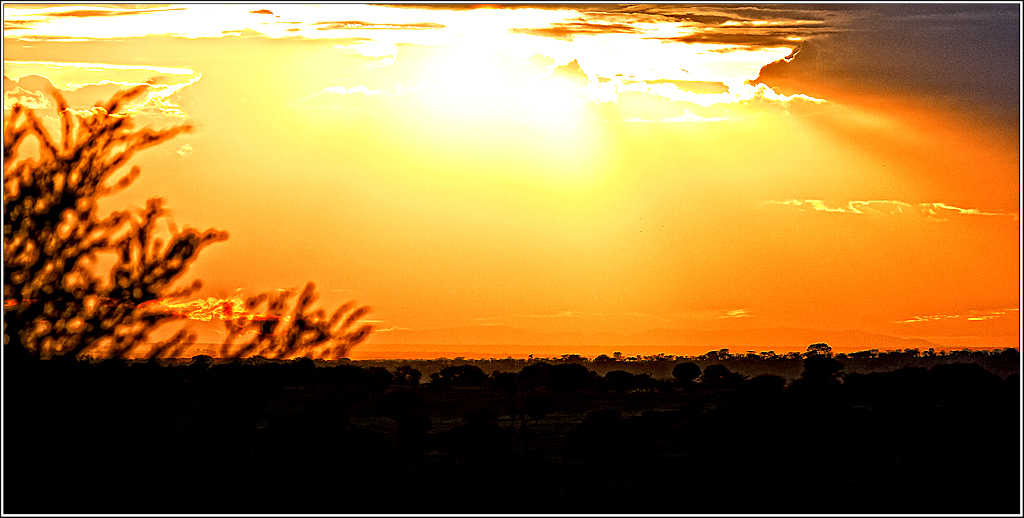 Sonnenuntergang Afrika